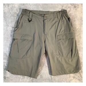 UG Men's Tactical Cargo Shorts Size 36 Olive Green